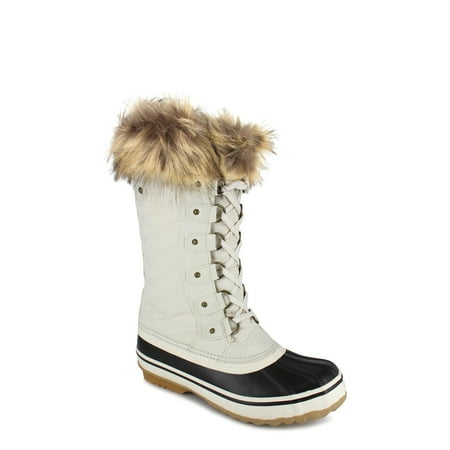 

Portland Boot Company Women s Cairo 12 Faux Fur Trim Snow Boot