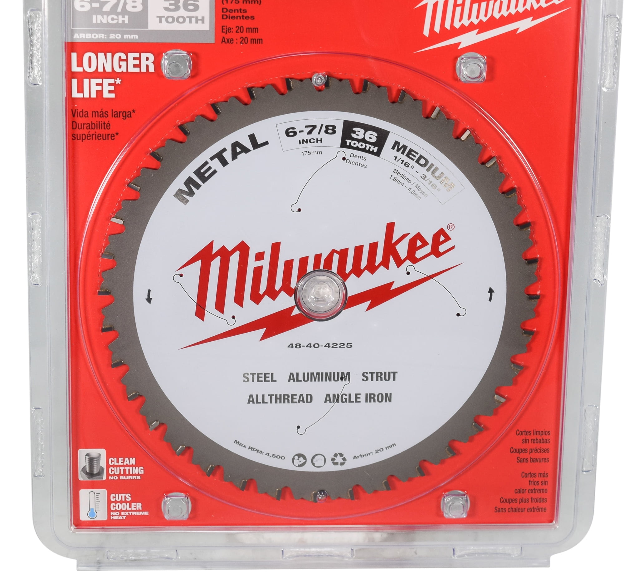 36T Circular Saw Metal Cutting Blade 