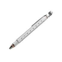 Multifunctional 8-in-1 Pen Ruler with Screwdriver, Touch Screen Stylus, and Bottle Opener - Practical Gift for Family and Friends