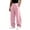 Pink #23, variant on Dresfit Baggy Sweatpants for Men Drawstring Big and Tall Wide Leg Sweat Pants Winter Fall Solid Gym Pants Oversized Straight Leg Lounge Trousers XL