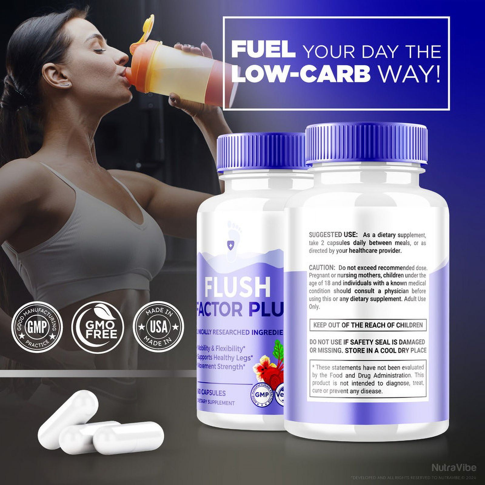 Flush Factor Plus ingredients and formula