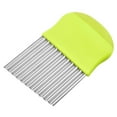 thumbnail image 1 of POINTERTECK Potato Wavy Edged Tool Stainless Steel Kitchen Gadget Vegetable Fruit Cutting, 1 of 6