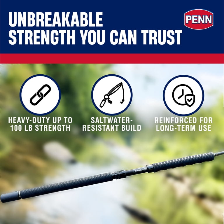 penn carnage ii boat spinning fishing rod Viking Edition Rods These rods represent the next generation of high Penn CARBWIII50100S60 Carnage III Spinning