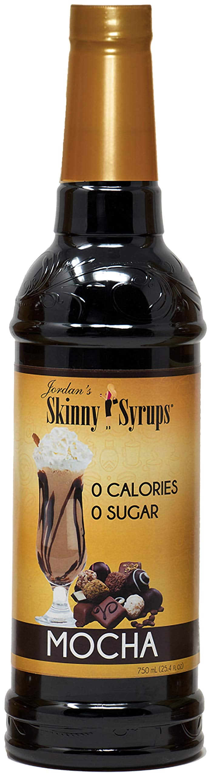 Jordan’s Skinny Syrups Sugar Free Mocha Coffee Syrup Healthy