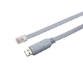 thumbnail image 2 of Cable de consola USB 2.0 con chip FTDI Cable de consola USB a RJ45 para enrutadores/Windows 7 8/conmutadores (USB 6FT 1,8 m), 2 of 5