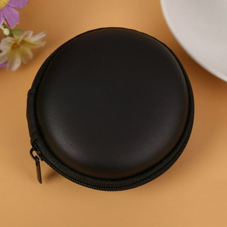 Today Deals Holiday Deal! Today# Small Size Anti-Knock EVA Earphone Storage Case Bag Universal Shockproof Earphone Carrying Storage Case Organizer Box ()