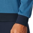 thumbnail image 4 of UNCOVER by SCHIESSER Pijama para hombre, conjunto de 2 piezas - largo, cuello redondo, algodón, liso/estampado Azul S (Small), 4 of 6