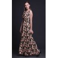 thumbnail image 4 of Bimba Floral Ladies Round Neck Sleeveless Long Tank Casual Maxi PrintÂ&nbsp;Dress-XXX-Large, 4 of 6