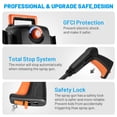 thumbnail image 4 of SPBTAR 2-in-1 Pressure Washer, 3000PSI 2GPM High Pressure Cleaner with Steam Cleaner, 2 Quick-Connect Nozzles & Soap Tank for Car/Fences/Driveway/Home/Patio Cleaning, 4 of 11