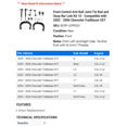 thumbnail image 2 of Front Control Arm Ball Joint Tie Rod and Sway Bar Link Kit 10 - Compatible with 2002 - 2006 Chevy Trailblazer EXT 2003 2004 2005, 2 of 2