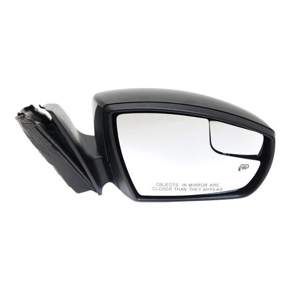 MIRROR Compatible For 2012-2014 Ford Focus Right Passenger Heated Power Glass In-housing Signal Light Paintable
