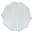 thumbnail image 4 of Platos de papel Meri Meri a rayas pastel (paquete de 8) desechables, 4 of 7
