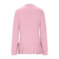 thumbnail image 4 of Sevevn Cardigan Sweaters for Women Women's Solid Color Long Sleeve Casual Tops Blouse Cardigan Coat Family Gifts Pink M, 4 of 8