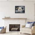 thumbnail image 3 of Stupell Industries Dark Heron Portrait Animals & Insects Painting Black Framed Art Print Wall Art, 30 x 24, 3 of 9