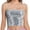 Silver, variant on Womens Tops Gsakboxl Women's Stretchy Smocked Sparkling Sequin Tube Top Fashion Mardi Gras Holiday Party Clubwear Sleeveless Tank Top Black A