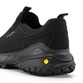 thumbnail image 6 of FitVille Extra Wide Mens Slip on Hiking Shoes Trekking Loafers with Arch Support, Black, 12 x-Wide, 6 of 6