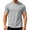 Gray-1, variant on Stamzod Mens T-Shirts Solid Color Short Sleeve Oversized Tshirts for Men Casual Outdoor Running Gym Shirs Army Green S
