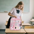 thumbnail image 6 of Miaoju Clear Backpack for School, Large Heavy Duty Clear Bookbag with Luggage Strap & Stitches for Teens, 6 of 6