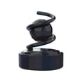 thumbnail image 2 of COM1950s Solar-Powered Car Air Freshener with Levitating Rotating Double Ring for 360-Degree Fragrance Diffusion, Long-Lasting Solid Perfume Core, Compact Resin Material for Vehicle Interior Decor, 2 of 4