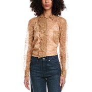 ALEXIS womens Luzia Blouse, xs, Brown