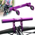 thumbnail image 6 of BLEEUS 30cm Handlebar Extended Bracket Waterproof Accessories Cycling Essentials (Purple), 6 of 10
