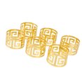 thumbnail image 4 of Napkin Rings Buckles6pcs Napkin Ring Set Napkin Holder Hotel Napkins Ring Leading Edge Technology, 4 of 5