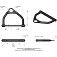 thumbnail image 3 of Figure 8 Racing Upper Control Arm & Ball Joint Kit, Steel 8", 3 of 5