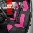 thumbnail image 3 of Motor Trend AquaShield Car Seat Covers for Front Seats, Pink Waterproof Seat Covers for Cars Trucks SUV, 3 of 8