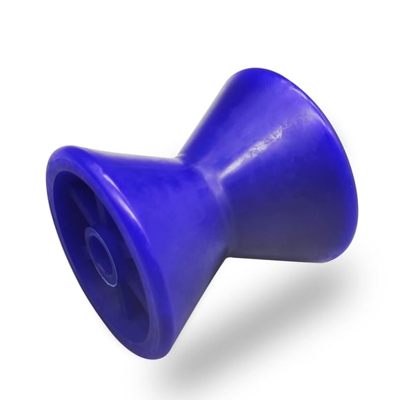COLOFULWAY 3" Boat Trailer Roller Poly Bow Roller fits 1/2" Shaft, Polyurethane