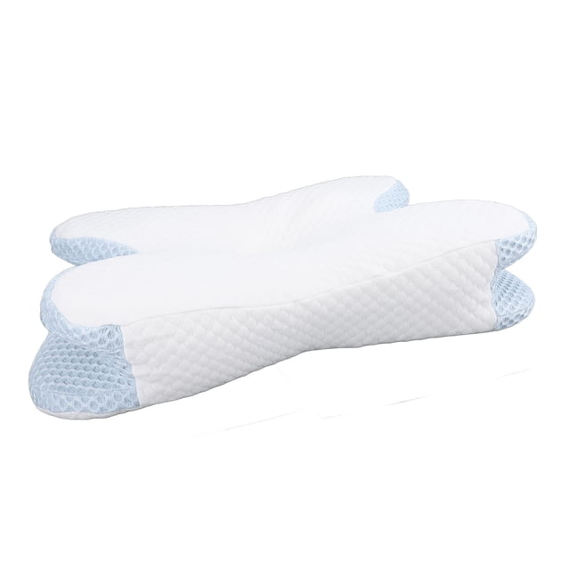Almohada Cervical, Almohada De Apoyo Para El Cuello, Mejor Sueño, Suave, Transpirable, Ergonómica Para Quienes Duermen Boca Arriba Y Boca Abajo