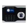 thumbnail image 1 of Time Clock Biometric Attendance System USB Fingerprint Reader Time Clock Employee Control Machine Electronic Device ,Easy Operate, 1 of 4