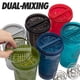thumbnail image 4 of Hydra Cup ProFlow [paquete de 6] botellas mezcladoras de 28 oz para batidos de proteínas, tazas mezcladoras con batidor de bola, botella mezcladora con asa, Travel To Go, sin BPA (juego multicolor), 4 of 5
