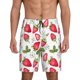 thumbnail image 1 of Balery Strawberry1 Pantalones cortos de pijama de punto de algodón para hombre con cinturilla y bolsillos-XX-Large, 1 of 6
