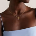 thumbnail image 6 of Tewiky 2Pcs Gold Necklace for Women,Dainty Layered Stacked Chain Choker Necklace - Trendy Gold Plated Layering Necklaces Cross Long Necklace for Women Jewelry, 6 of 6