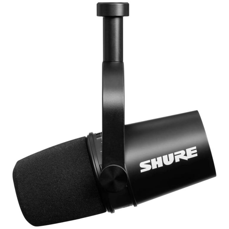Shure MV7 Professional Podcast Microphone with Pop Filter, USB/XLR