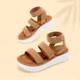 thumbnail image 6 of DREAM PAIRS Girls Flatform Wedge Open Toe platform Summer Sandals with Buckle Ankle Strap for Little Kid/Big Kid, 6 of 6
