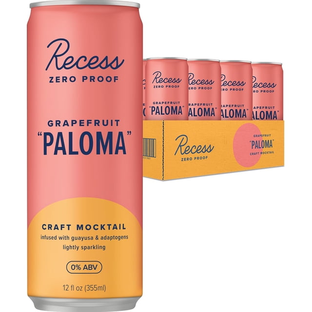 Recess Paloma Mocktail de Toronja 355 ml Pack de 12