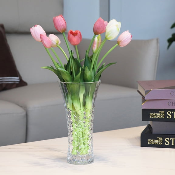 Lorren Home Trends 9" Tall flower Vase for Home Décor