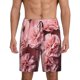 thumbnail image 1 of Balery Delicate Pink Carnations Pantalones cortos de pijama de punto de algodón para hombre con cinturilla y bolsillos-Large, 1 of 6