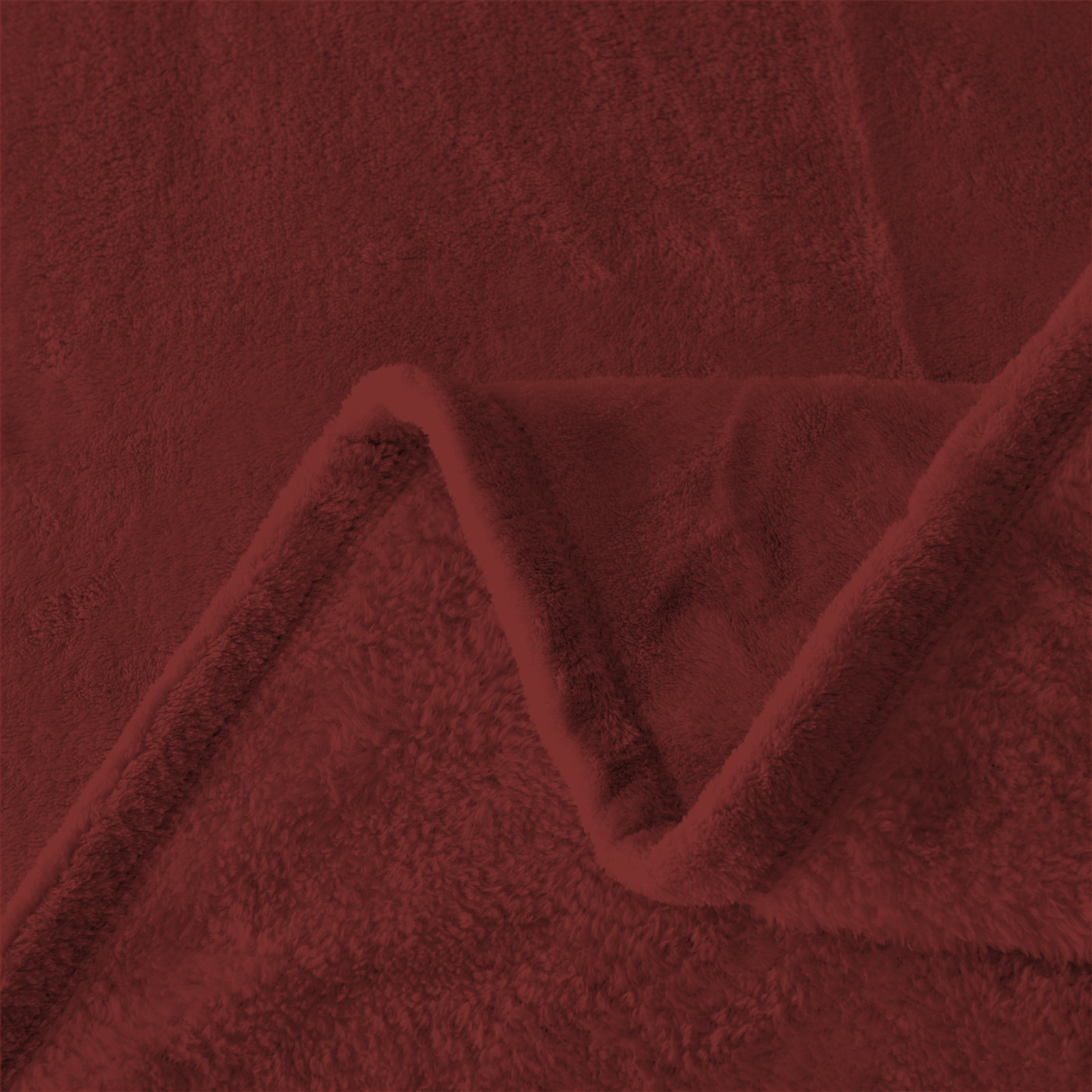 Mainstays Super Soft Red Polyester Plush Blanket, Full/Queen 90"X90", Suitable for Adult