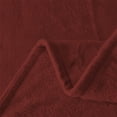 Mainstays Super Soft Red Polyester Plush Blanket, Full/Queen 90"X90
