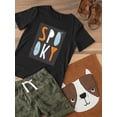 thumbnail image 3 of Spooky. Grunge Style T-Shirt Toddler -Image by Shutterstock,  4 Toddler, 3 of 4