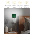 thumbnail image 4 of Night Lights Auto Sensor Green Black Check Plaid Plug-in LED Nightlights Lamp Dusk to Dawn for Living Room, Bedroom, Bathroom, Hallway, Stairways Home Wall Decor, Farmhouse Style Night Light, 4 of 9