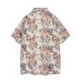 thumbnail image 2 of Camiseta de playa para hombre, de secado rápido, holgada, con cuello tipo surf y estampado caqui, talla M, 2 of 4