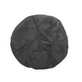 thumbnail image 5 of Unique Bargains 1 Pc High Elasticity Shower Cap for Bathroom Black Satin Fabric, 5 of 6