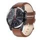 thumbnail image 2 of Microwear Reloj Bluetooth Impermeable Heatrate Reloj inteligente Podómetro Presión arterial Oxígeno Reloj de pulsera, Marrón, Cuero Speravity EL001215-05B, 2 of 2