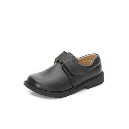 

Eloshman Boys Anti-slip Round Toe Oxford Shoe Wedding Breathable Fashion Slip On Dress Shoes
