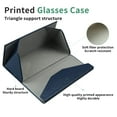 thumbnail image 2 of 2 Pack Eyeglass Case Hard Shell with Foldable Design, Portable Sunglass Case for Glasses Protection , Lightweight, 2 of 7