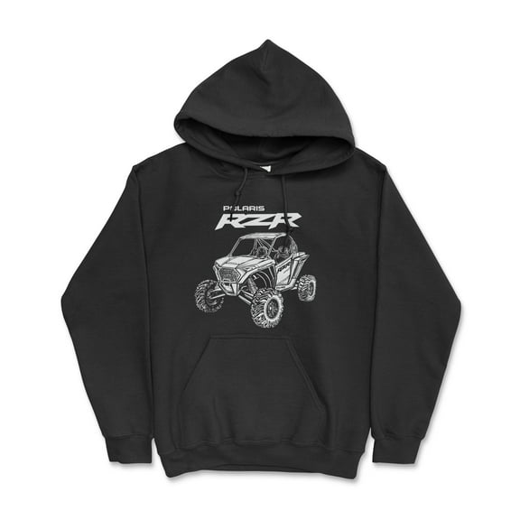 Polaris RZR Offroad Hooded Sweatshirt Embrace the Trail