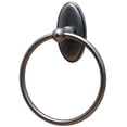 thumbnail image 1 of Residential Essentials 2486AP Addison Towel Ring, 8.25" x 6.375", Aged Pewter, 1 of 3